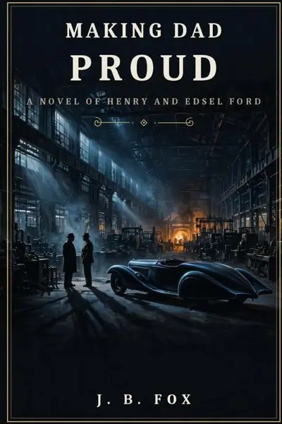 Making Dad Proud by J.B. Fox, cover